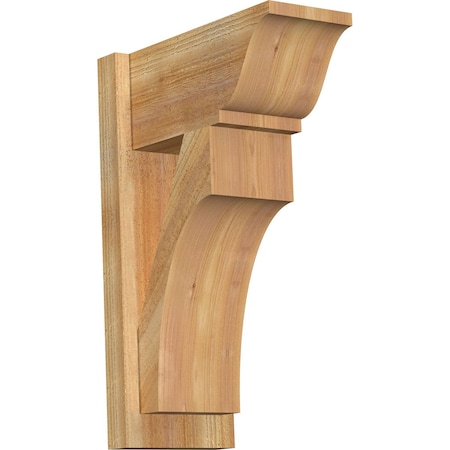 Westlake Traditional Rough Sawn Outlooker, Western Red Cedar, 8W X 16D X 24H